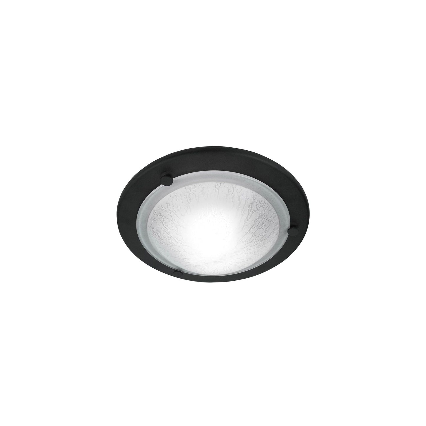 Berwick 1-Light Flush in Black