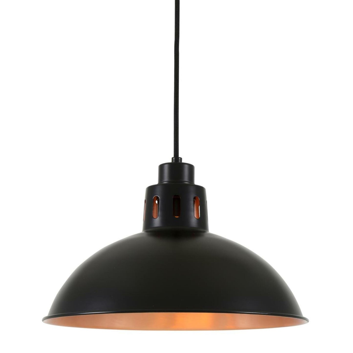 Bessemer Vintage Black and Copper Pendant
