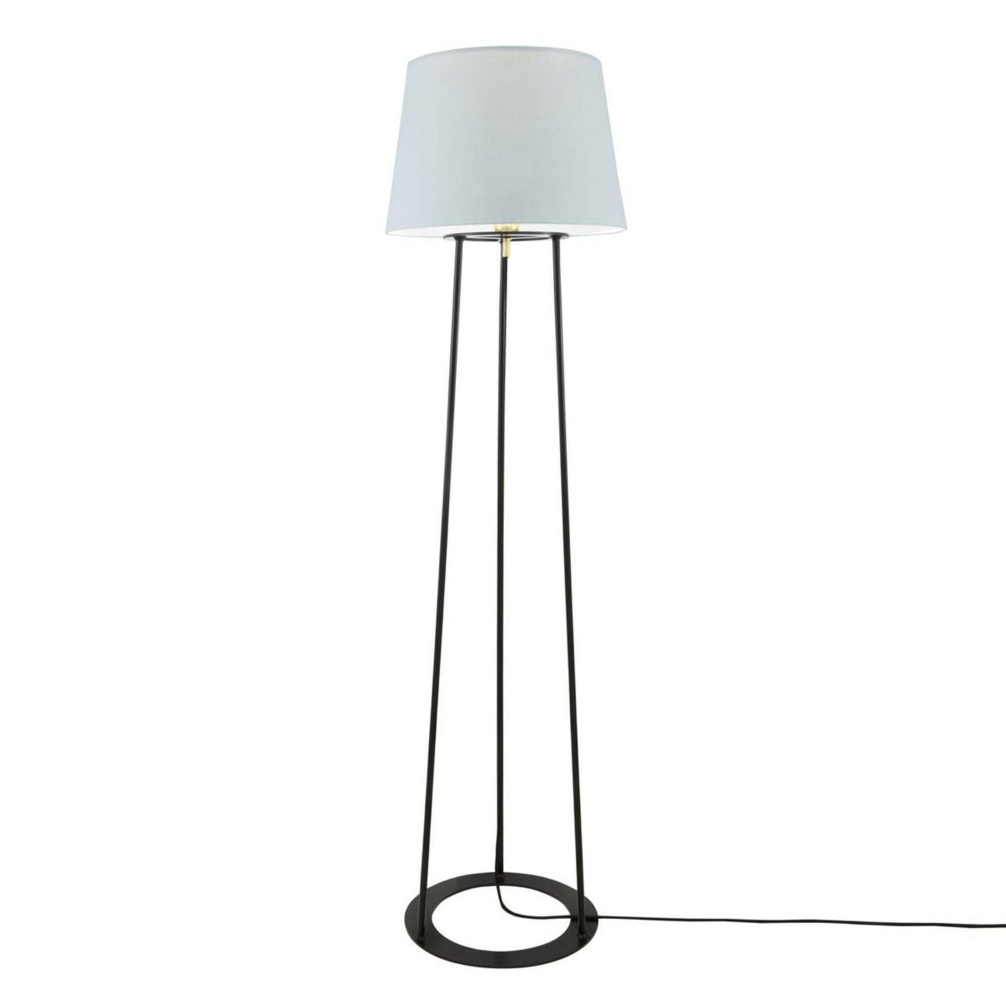 Borris Three-legged Floor Lamp in Matt Black