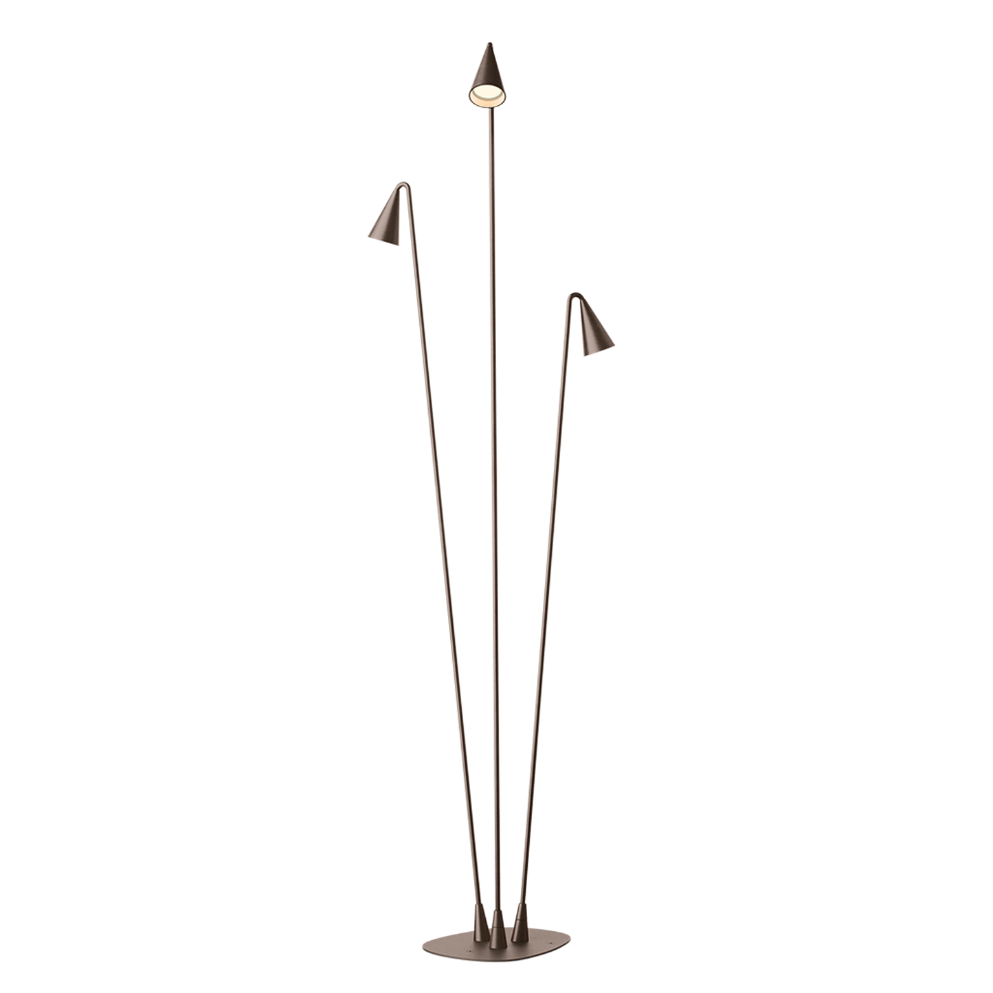 Brisa 4635 3-Light Outdoor LED Floor Lamp