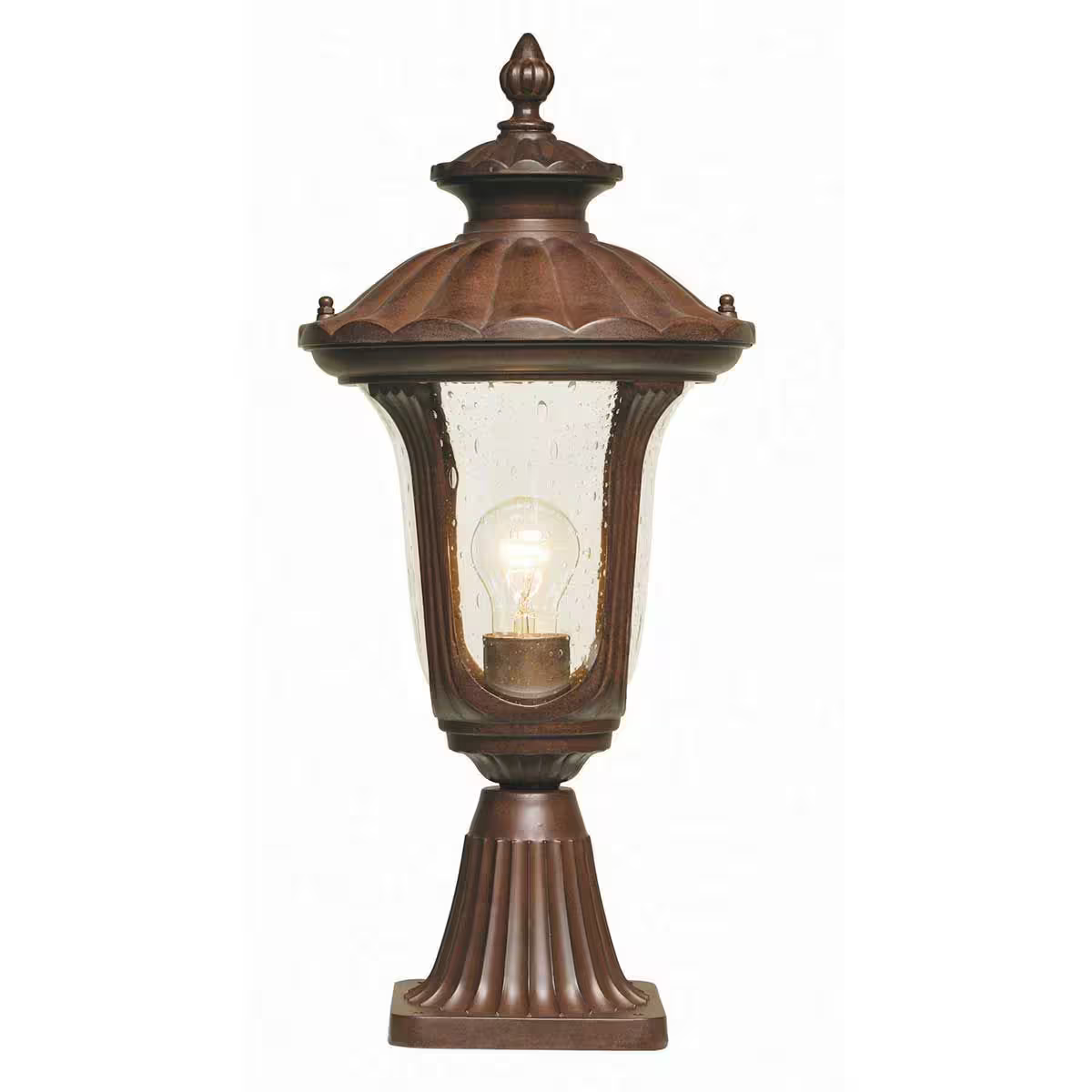 Chicago 1-Light Small Pedestal Lantern