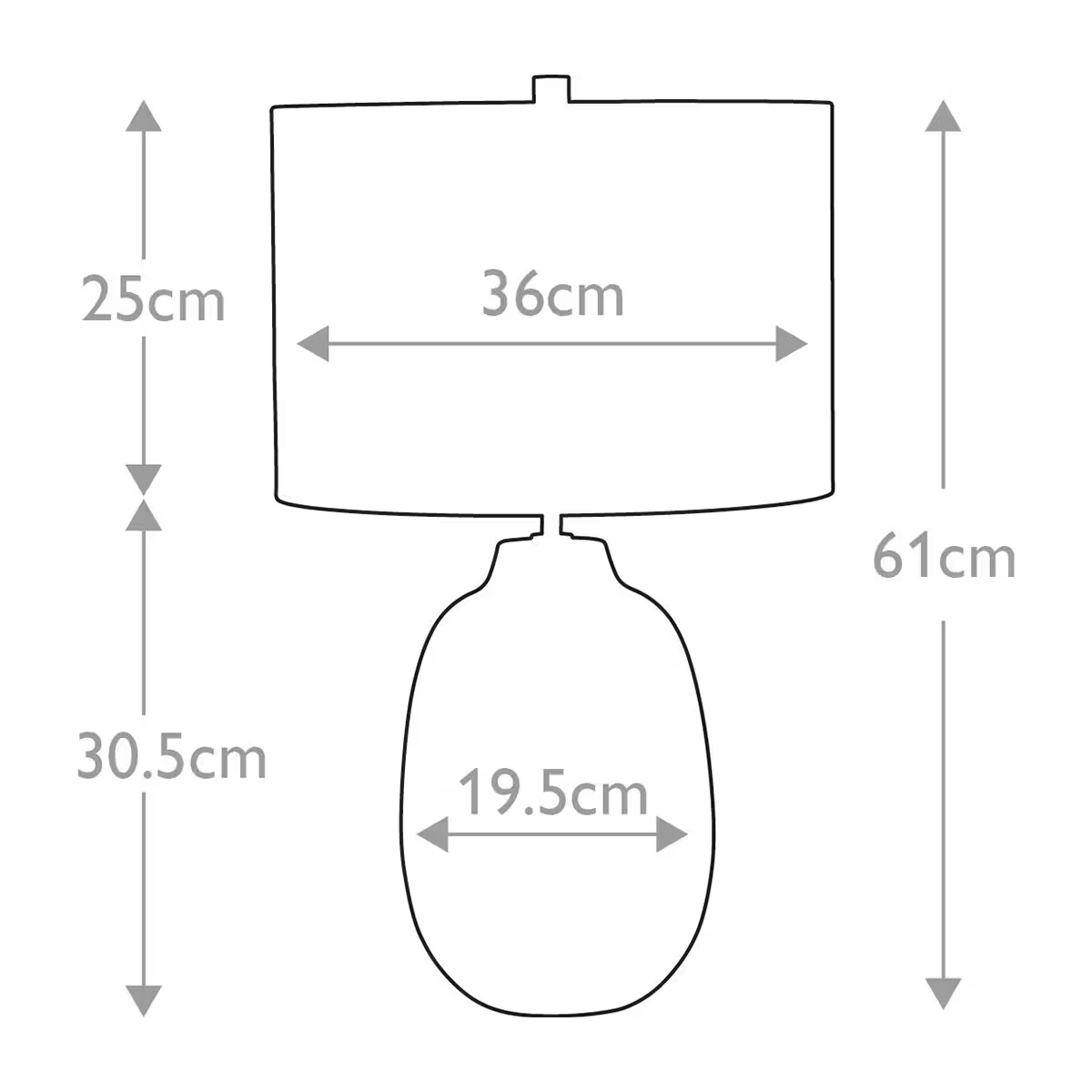 Chelsfield 1 Light Table Lamp