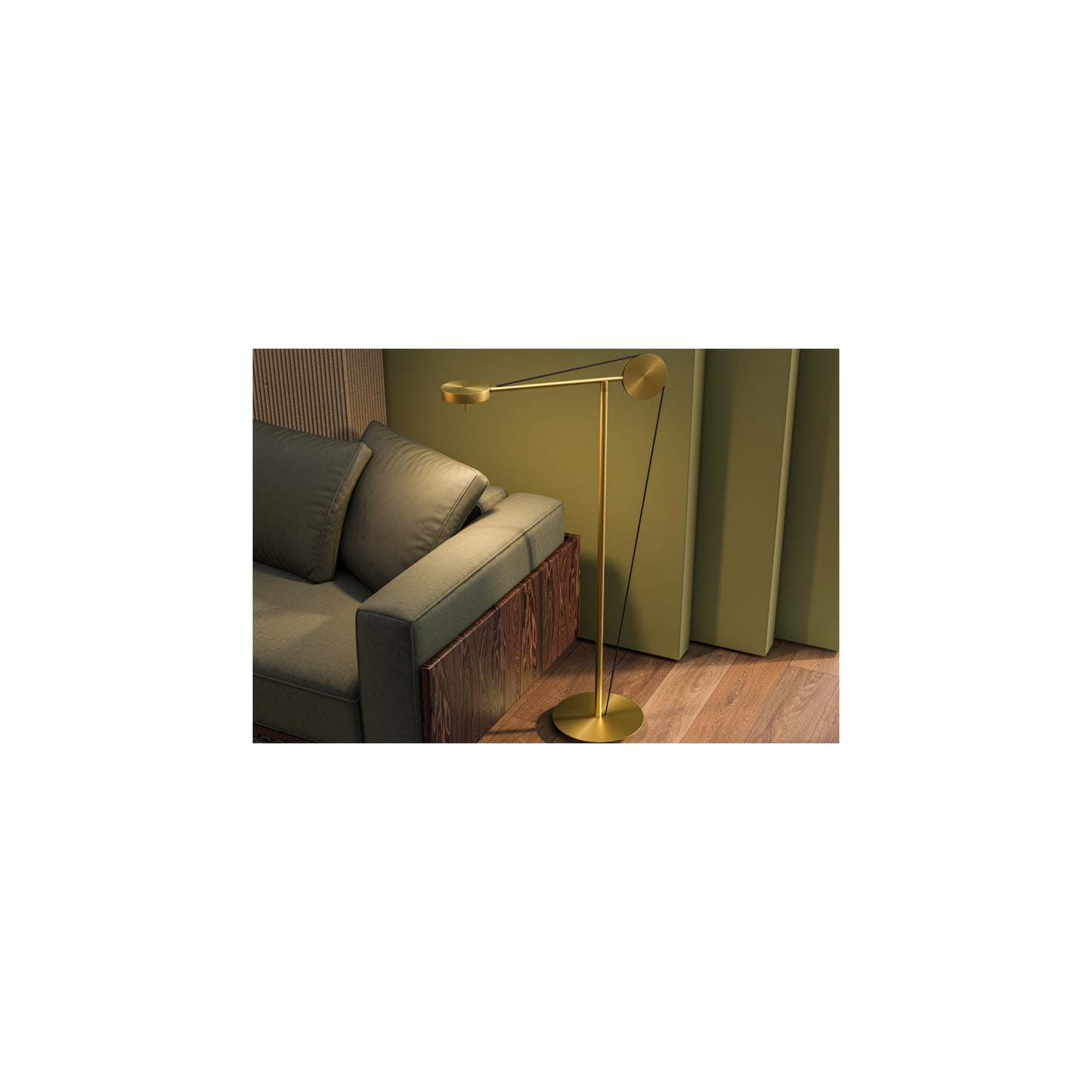 Cercle & Trait Floor Standing Reading Lamp