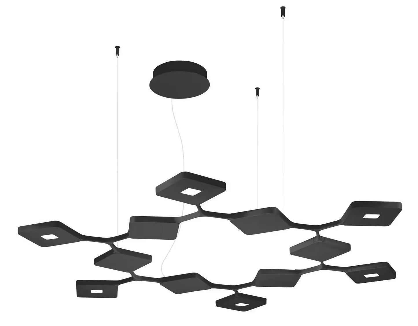 Quad Bi Emission 12 Moduli LED Pendant
