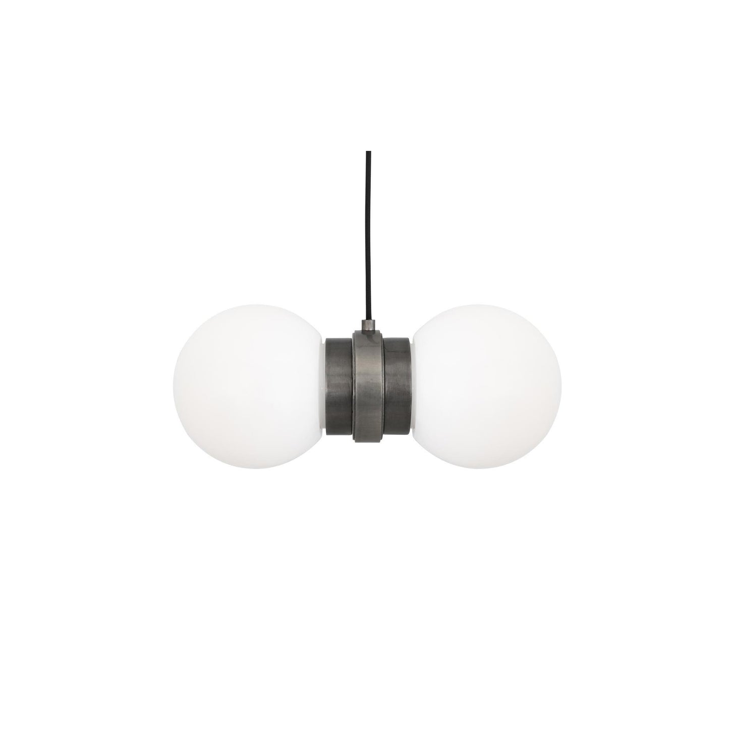Eske Double Glass Globe Pendant