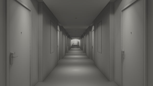 Corridor & hallway: energy efficient 24/7 operation