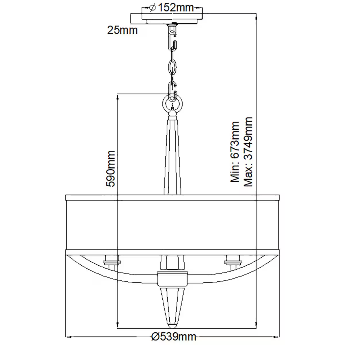 Ascher 1-Light Wall Light in Polished Nickel