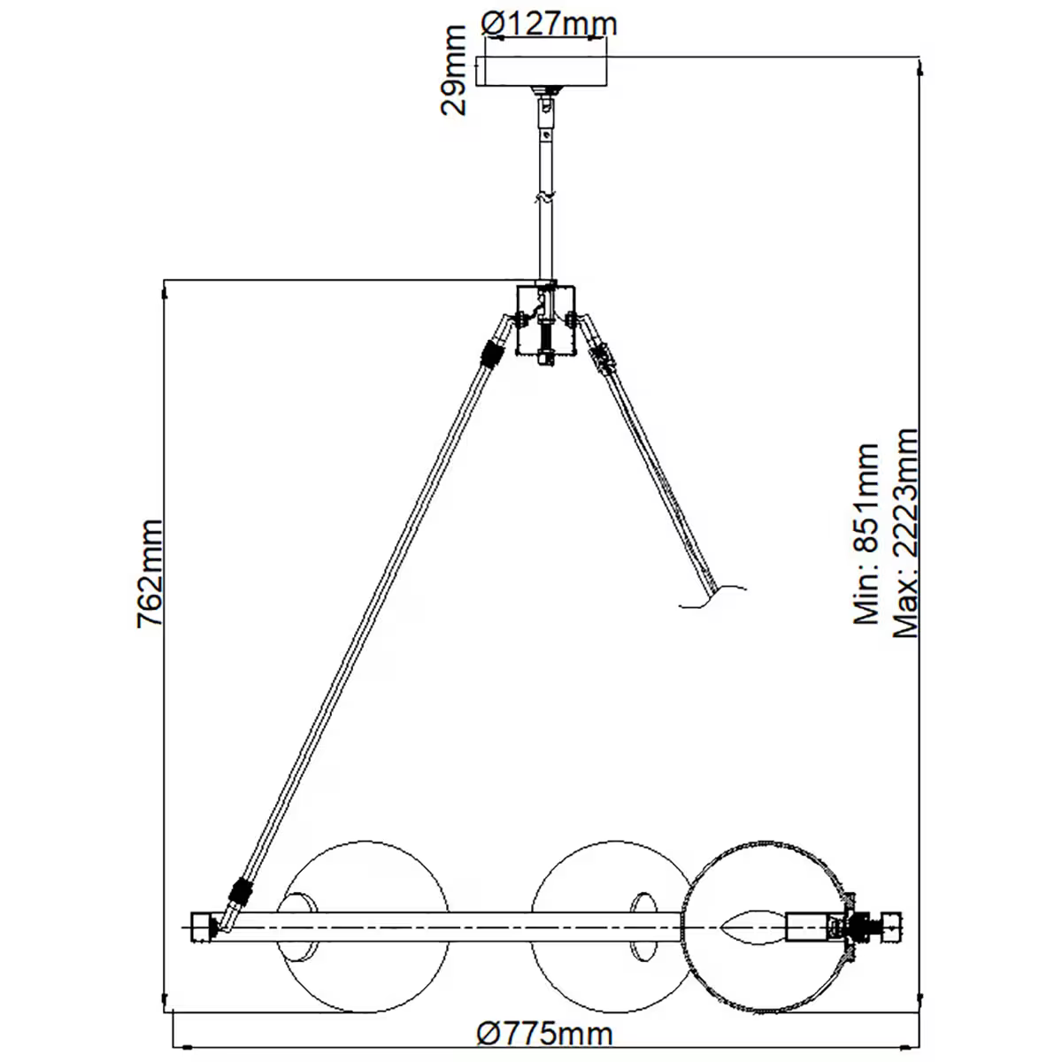 Harper 5-Light Pendant