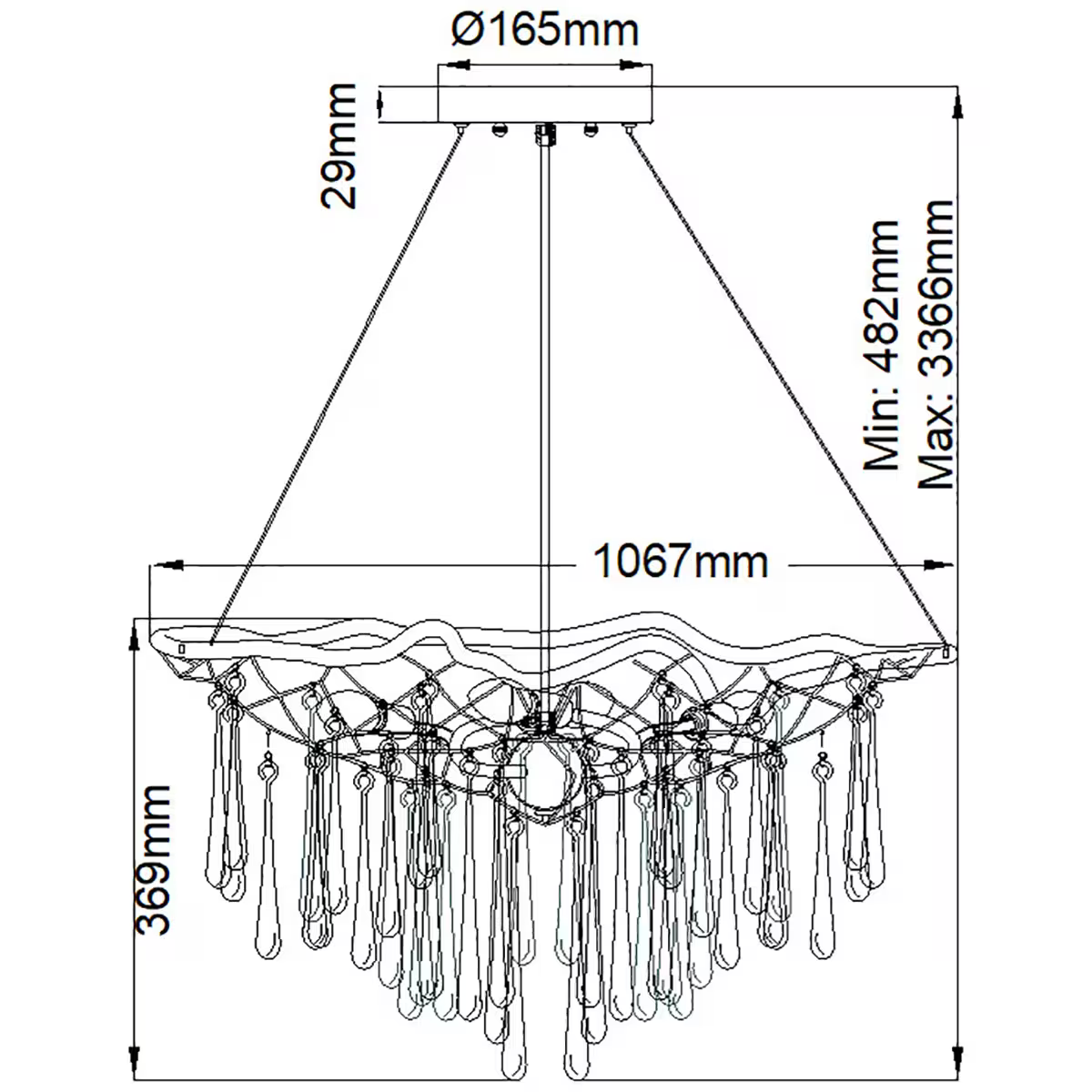 Laguna 8-Light Pendant