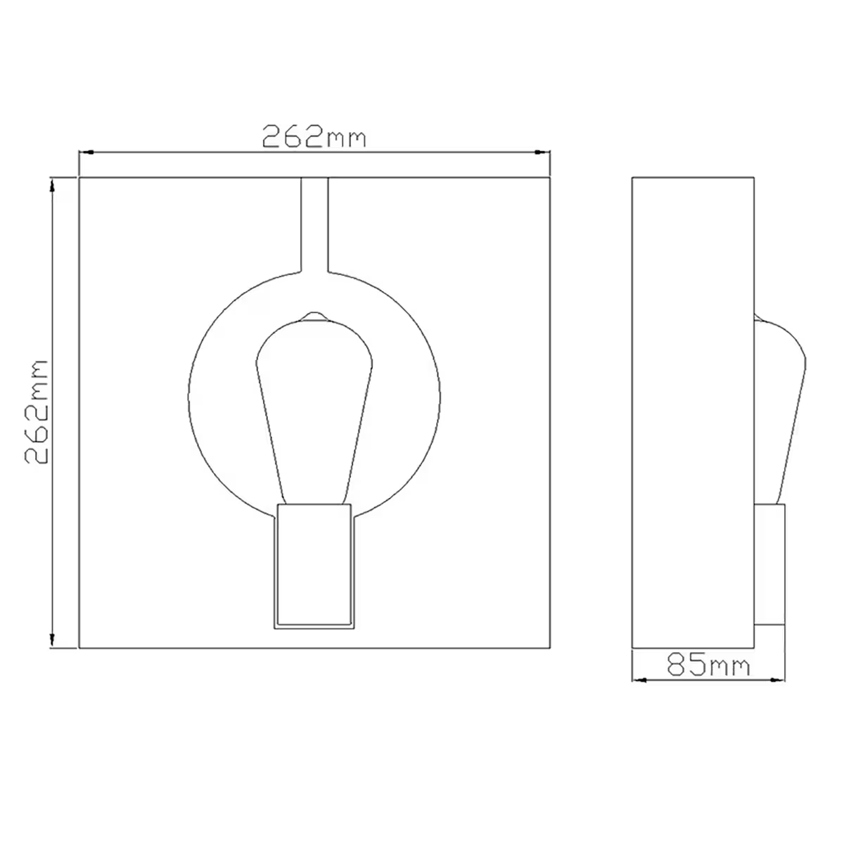 Ludlow 1-Light Wall Light