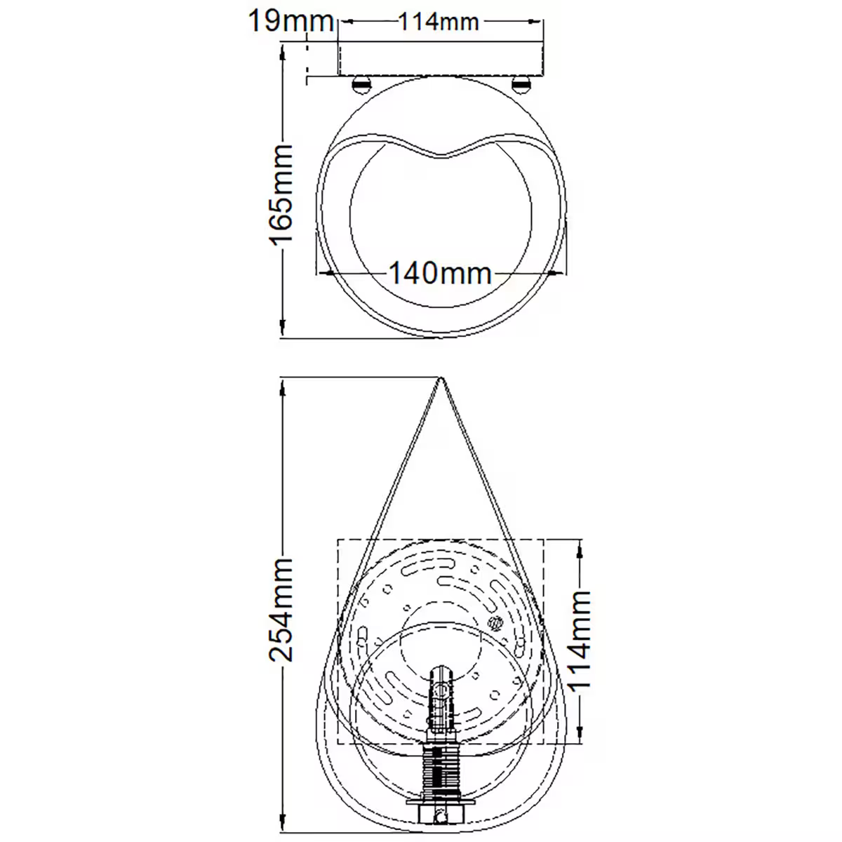 Ren 1-Light Wall Light