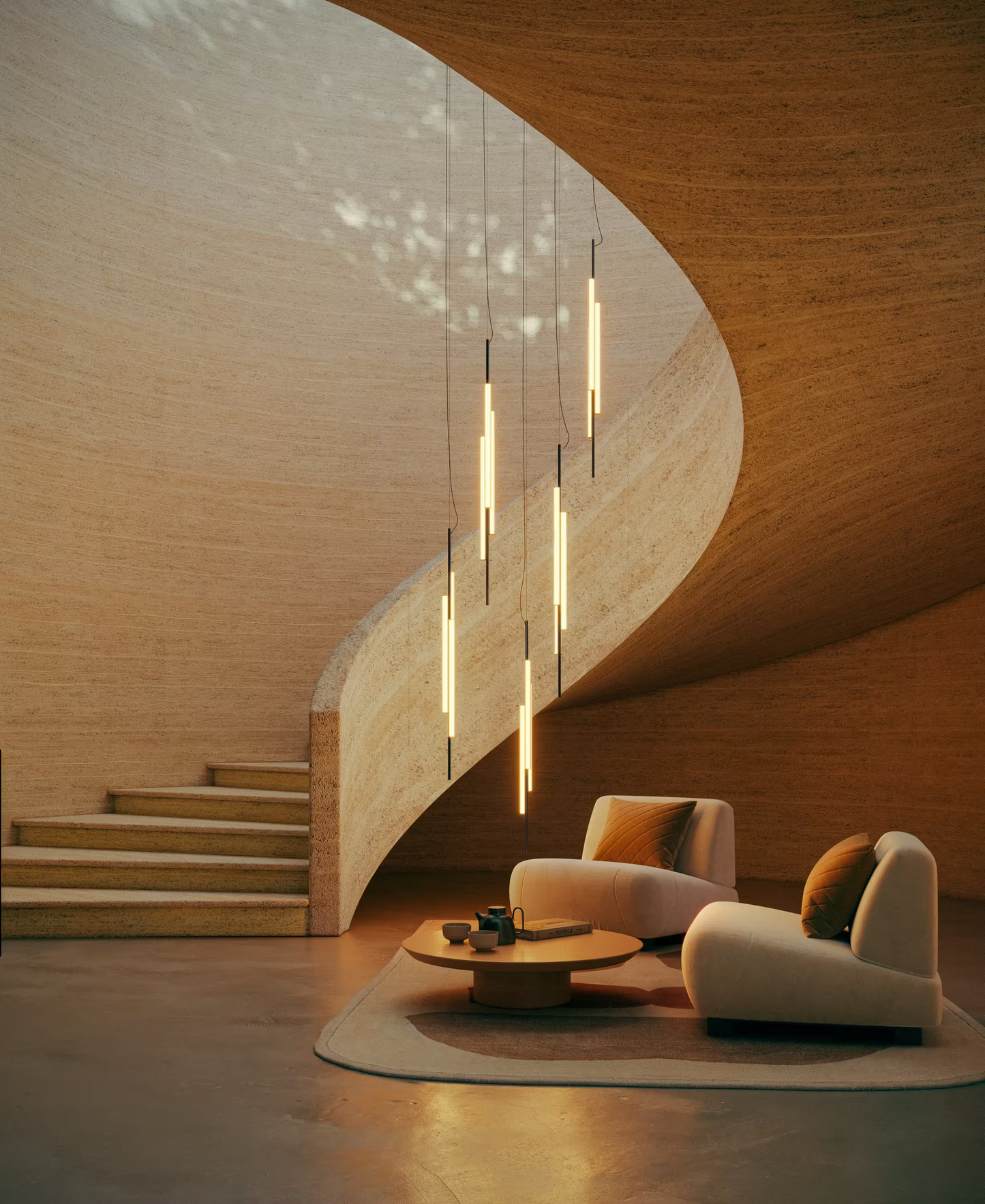 Ambrosia Vertical Plug-In Pendant