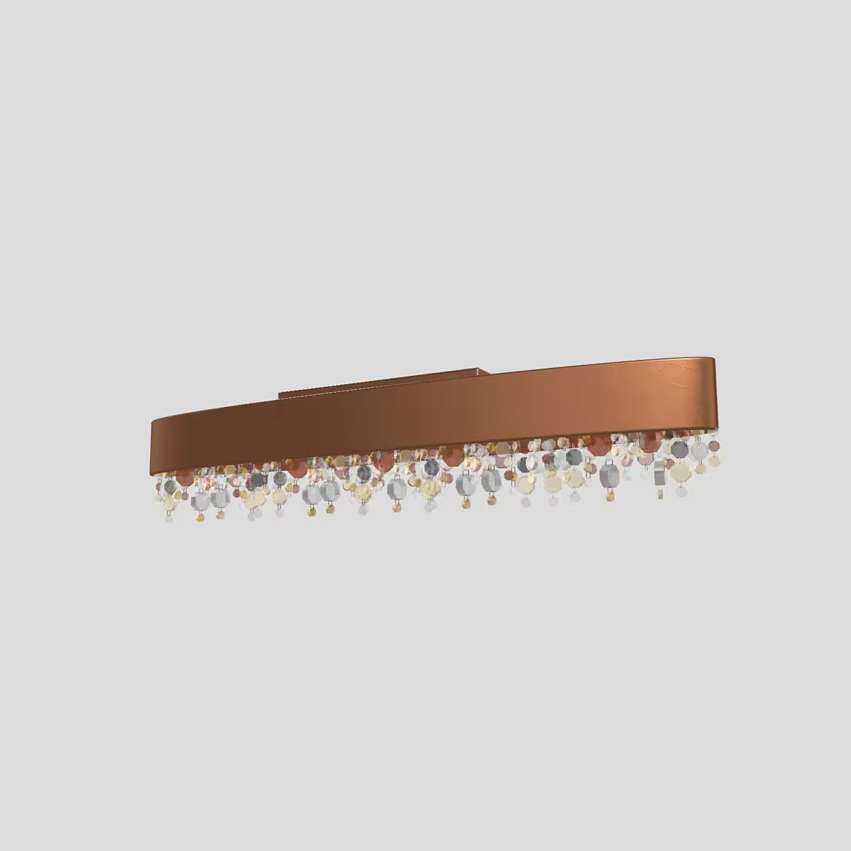 Ola PL6 OV 160 LED Oval Ceiling Light