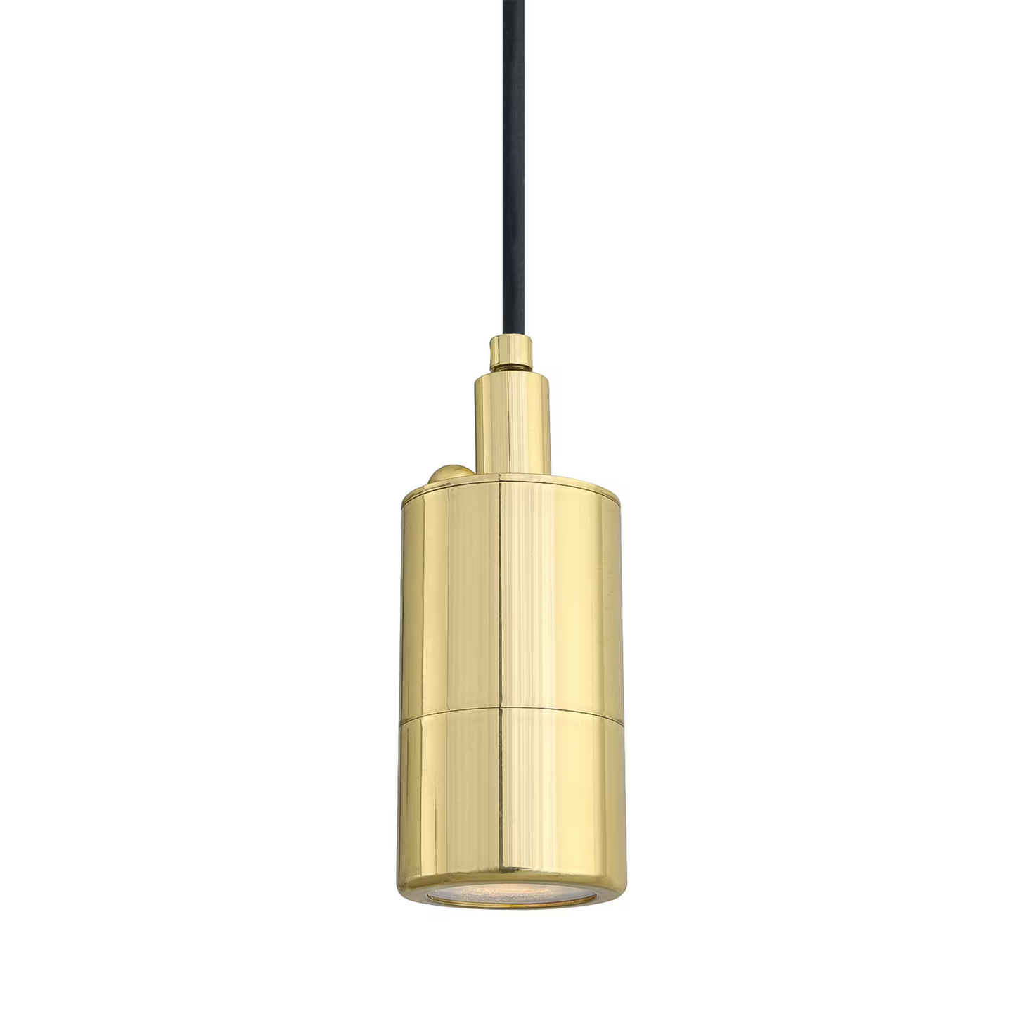 Ennis Brass Spot Pendant