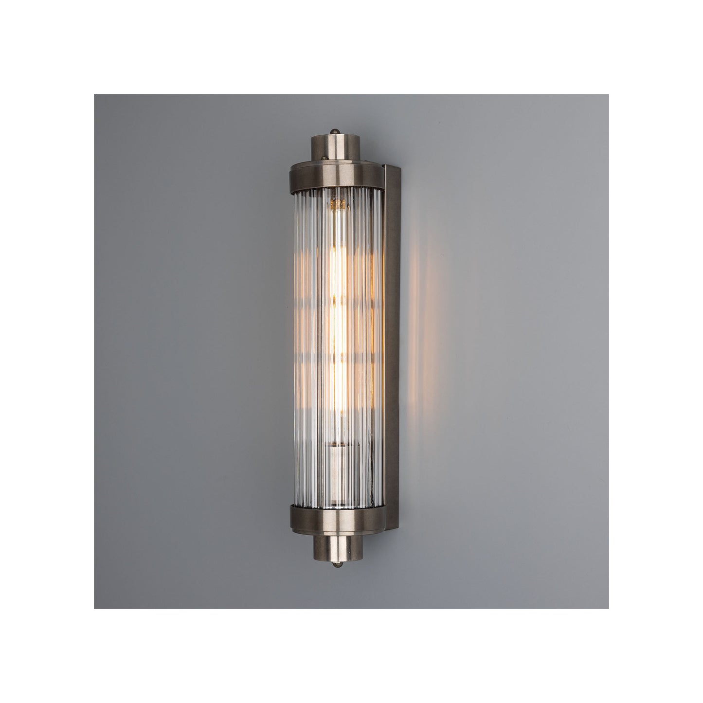 Louise Wall Light with Rippled Glass