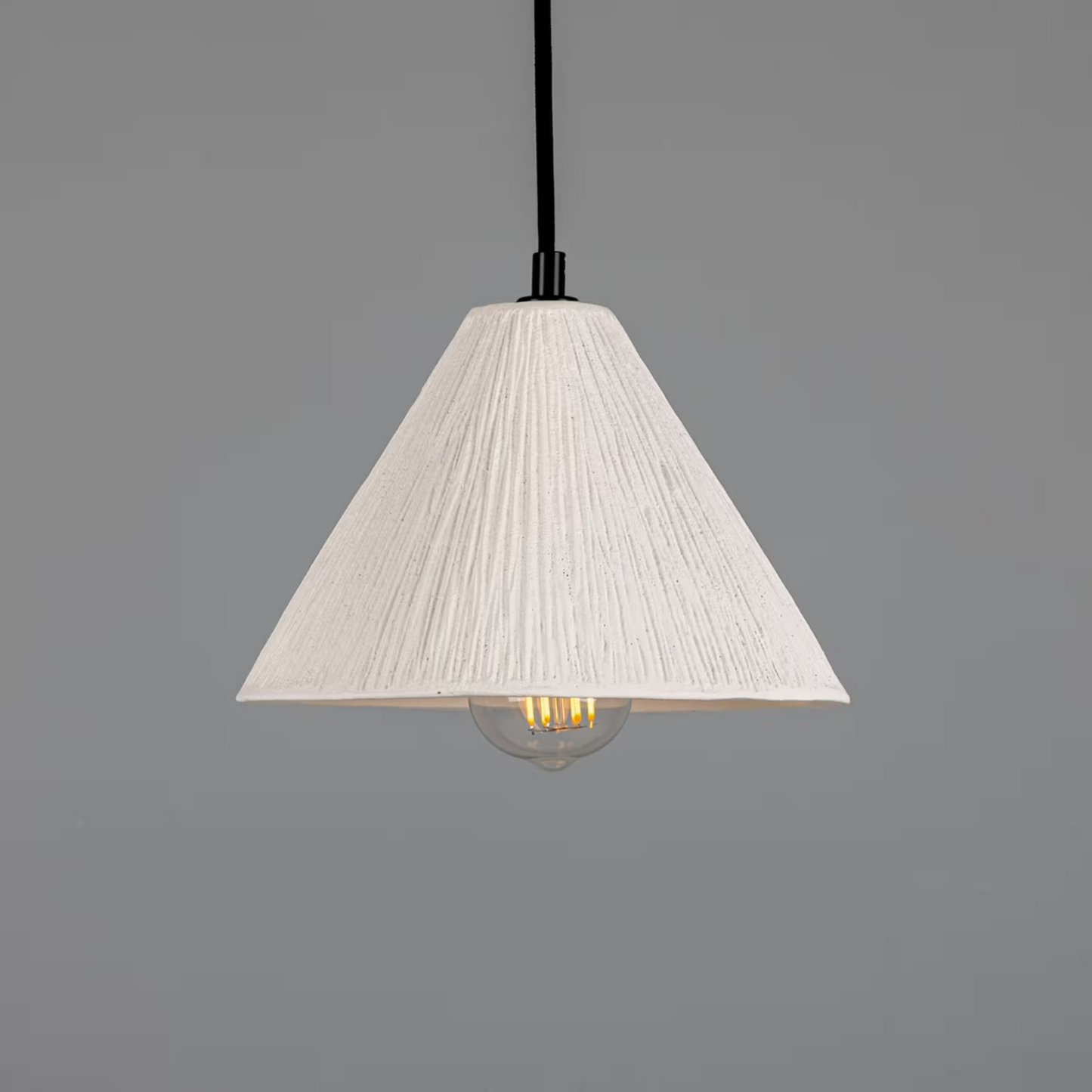 Tilia Organic Ceramic Cone Pendant