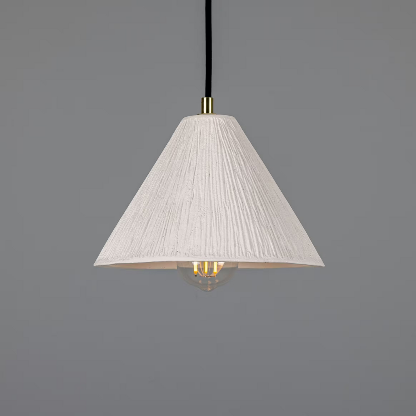 Tilia Organic Ceramic Cone Pendant