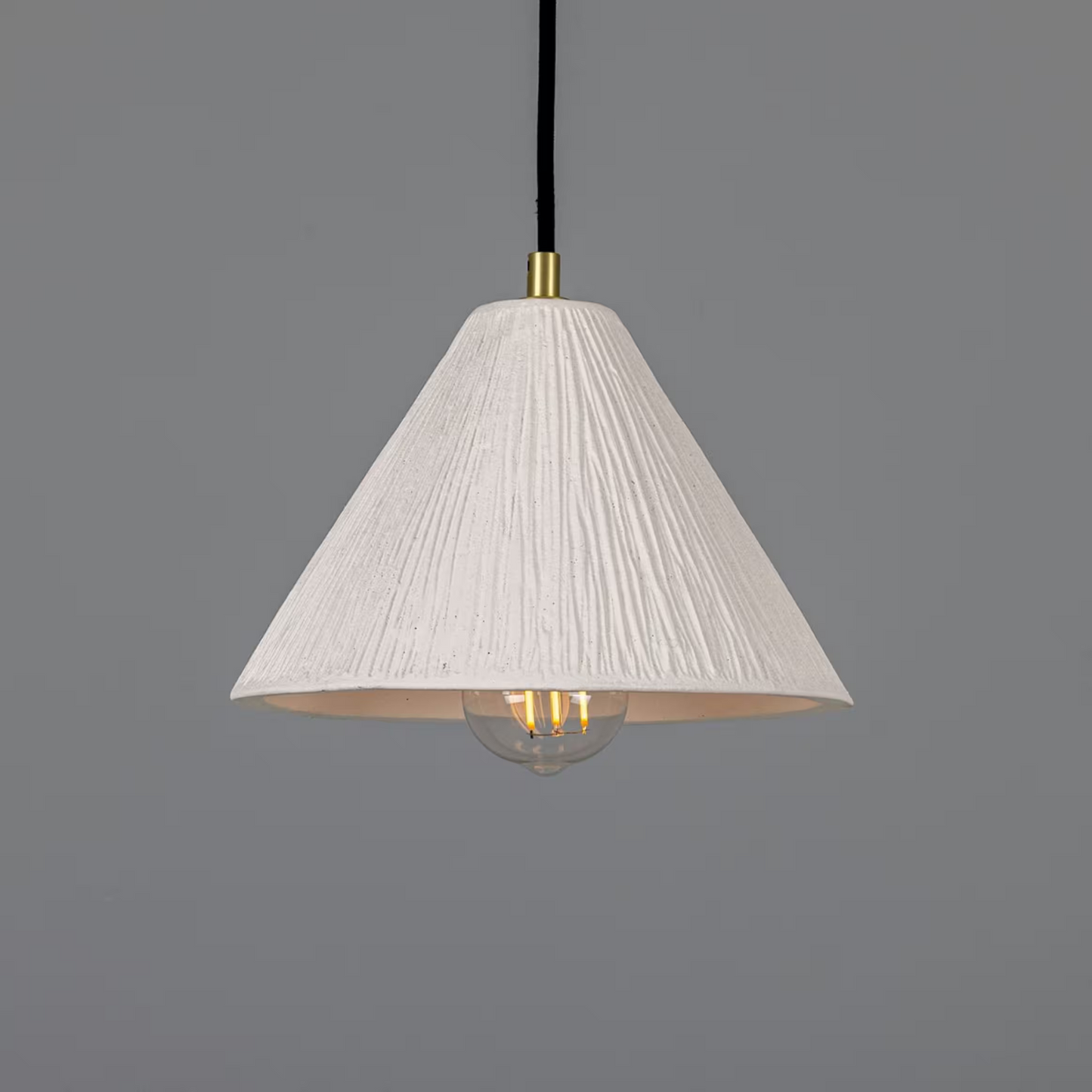 Tilia Organic Ceramic Cone Pendant