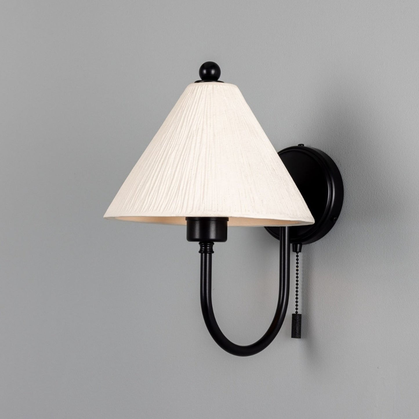 Tilia Organic Ceramic Cone Wall Light