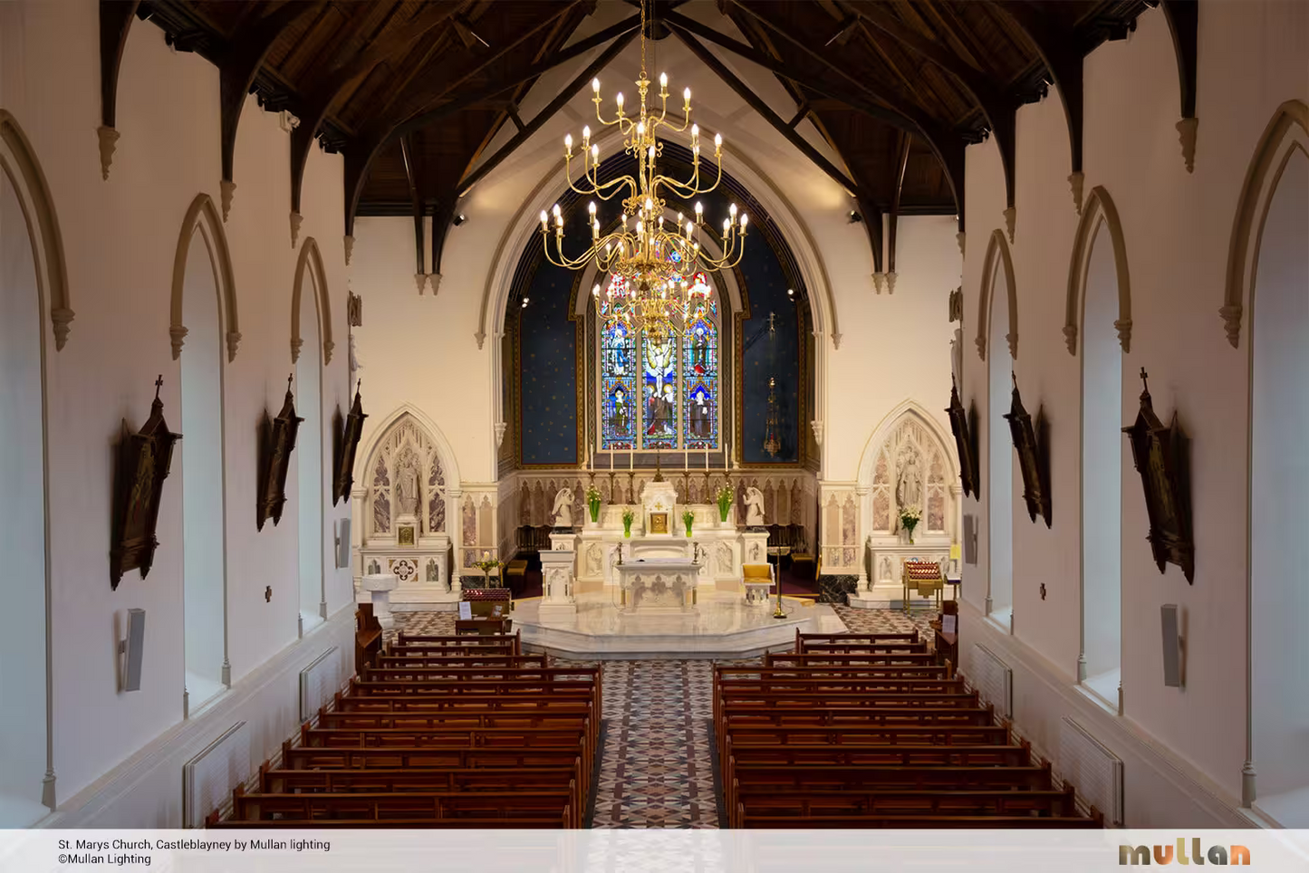 Flemish 32-Light Candle-Style Brass Three-Tier Chandelier