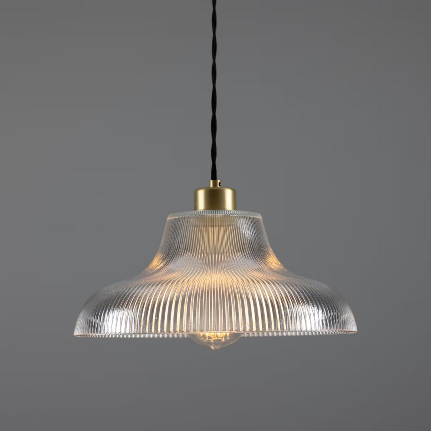 Mono Vintage Railway Glass Pendant