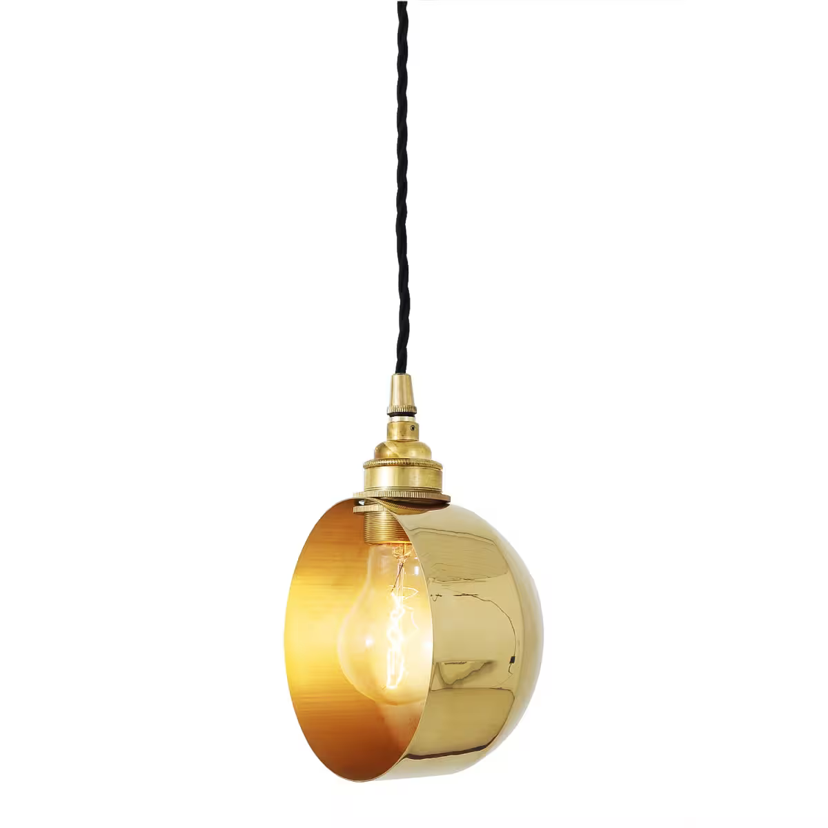Bogota Modern Brass Pendant