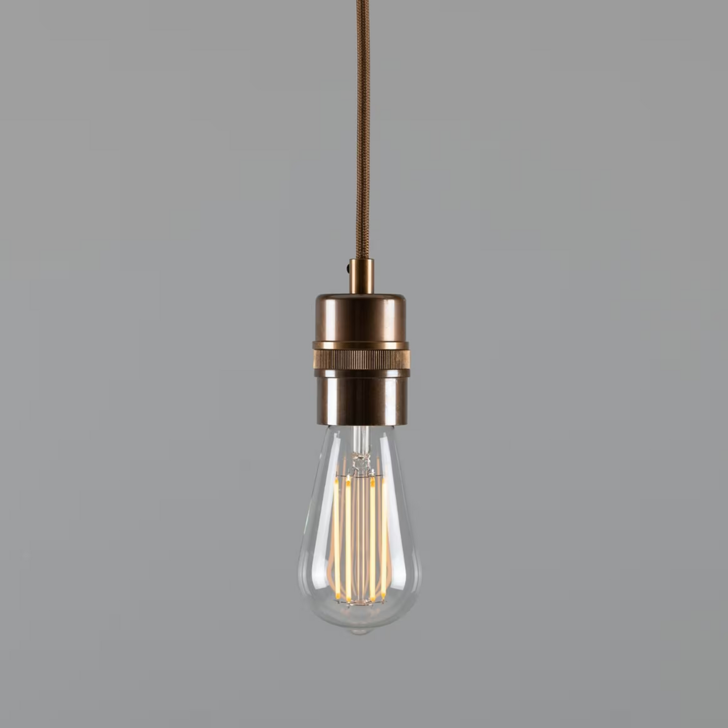 Devon Minimalist Brass Pendant