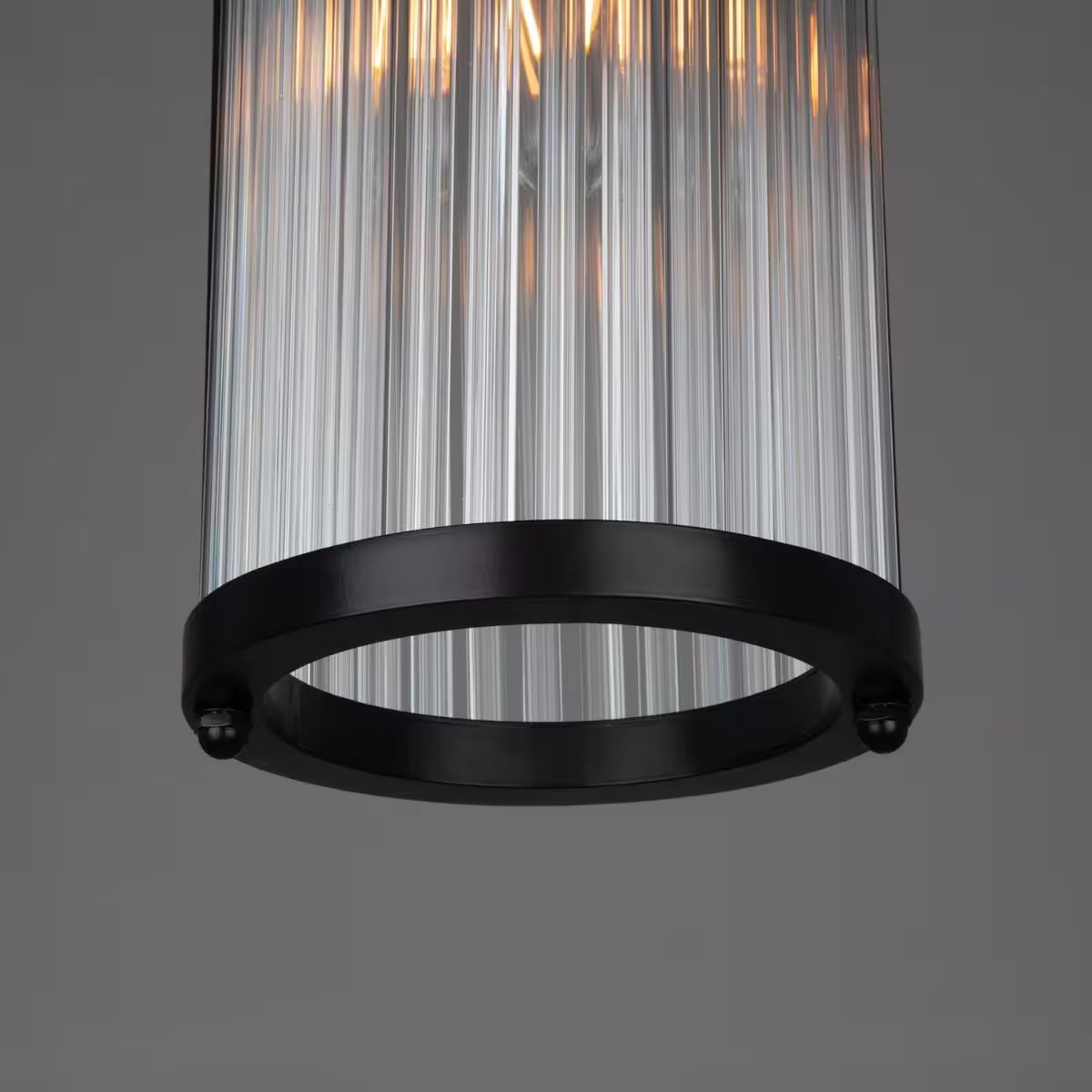 Caledon Petite Pendant in Matt Black