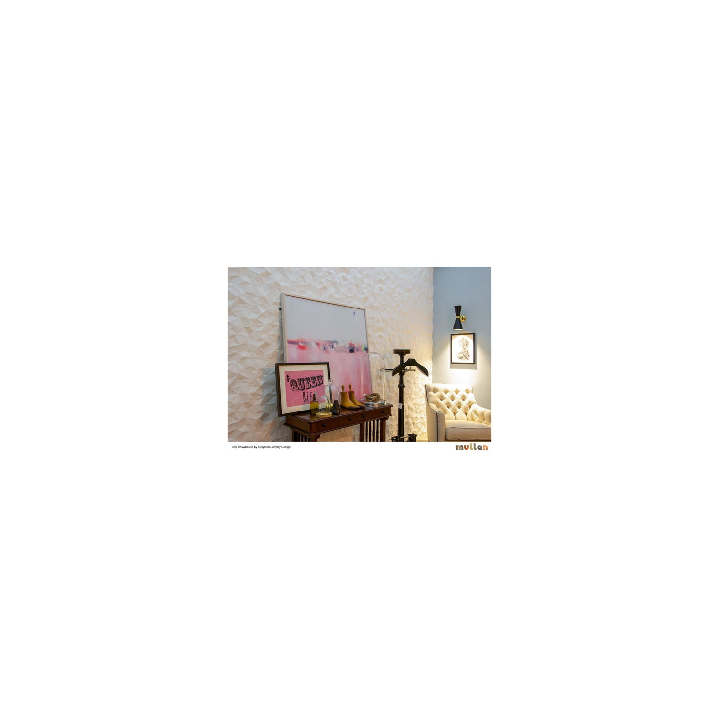 Cairo Mid-Century Double Cone Wall Light