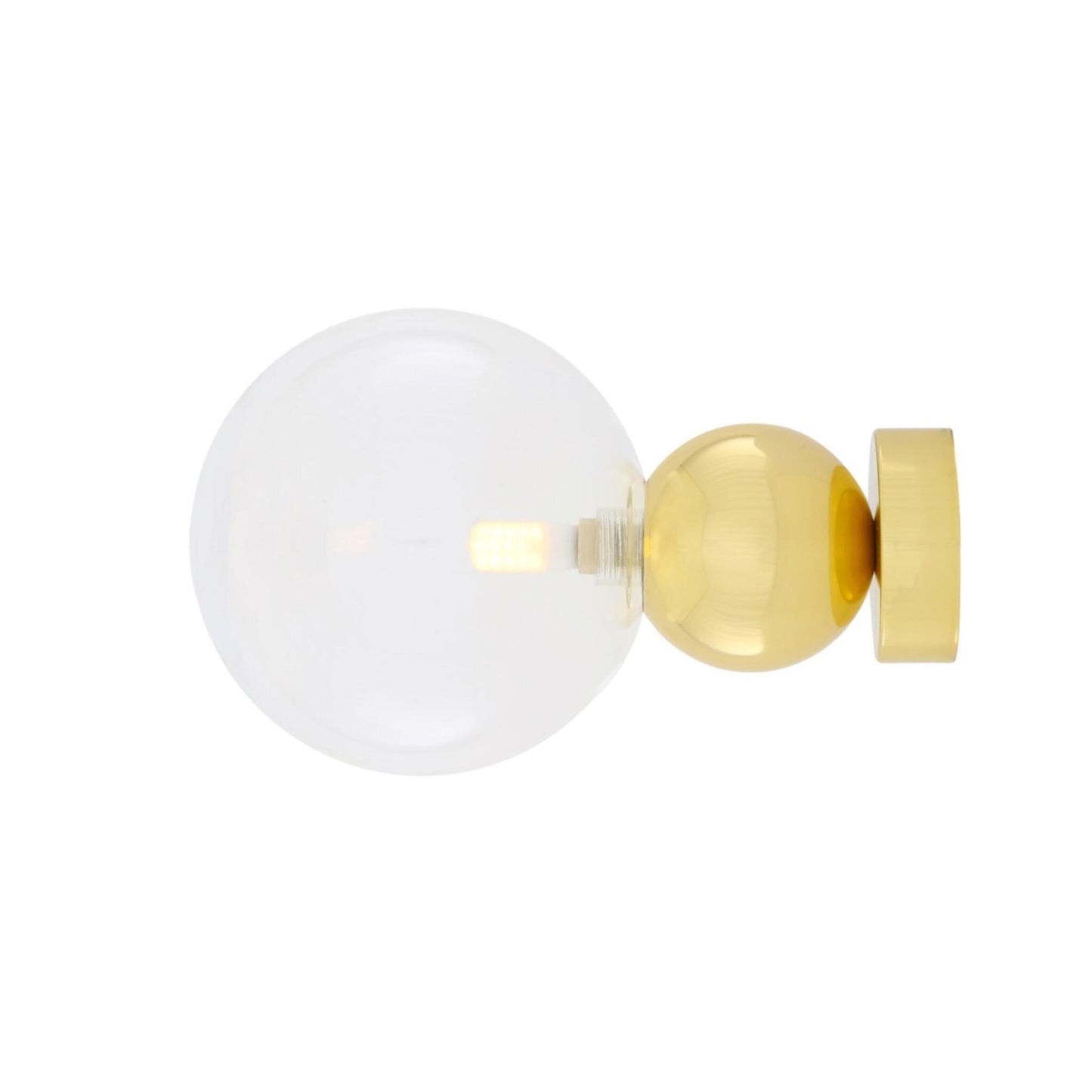 Helena Glass Ball Wall Light
