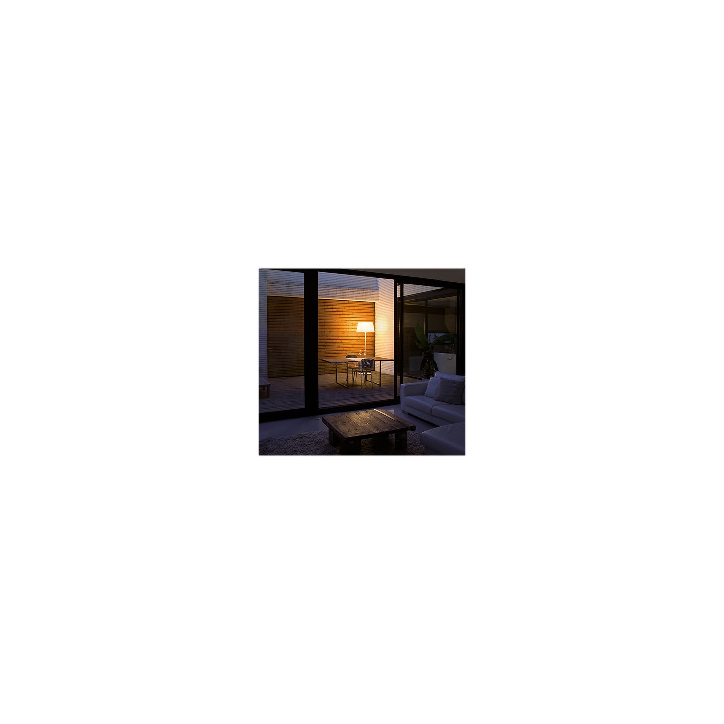 Plis 4035 Outdoor Floor Lamp with Built-in Cable