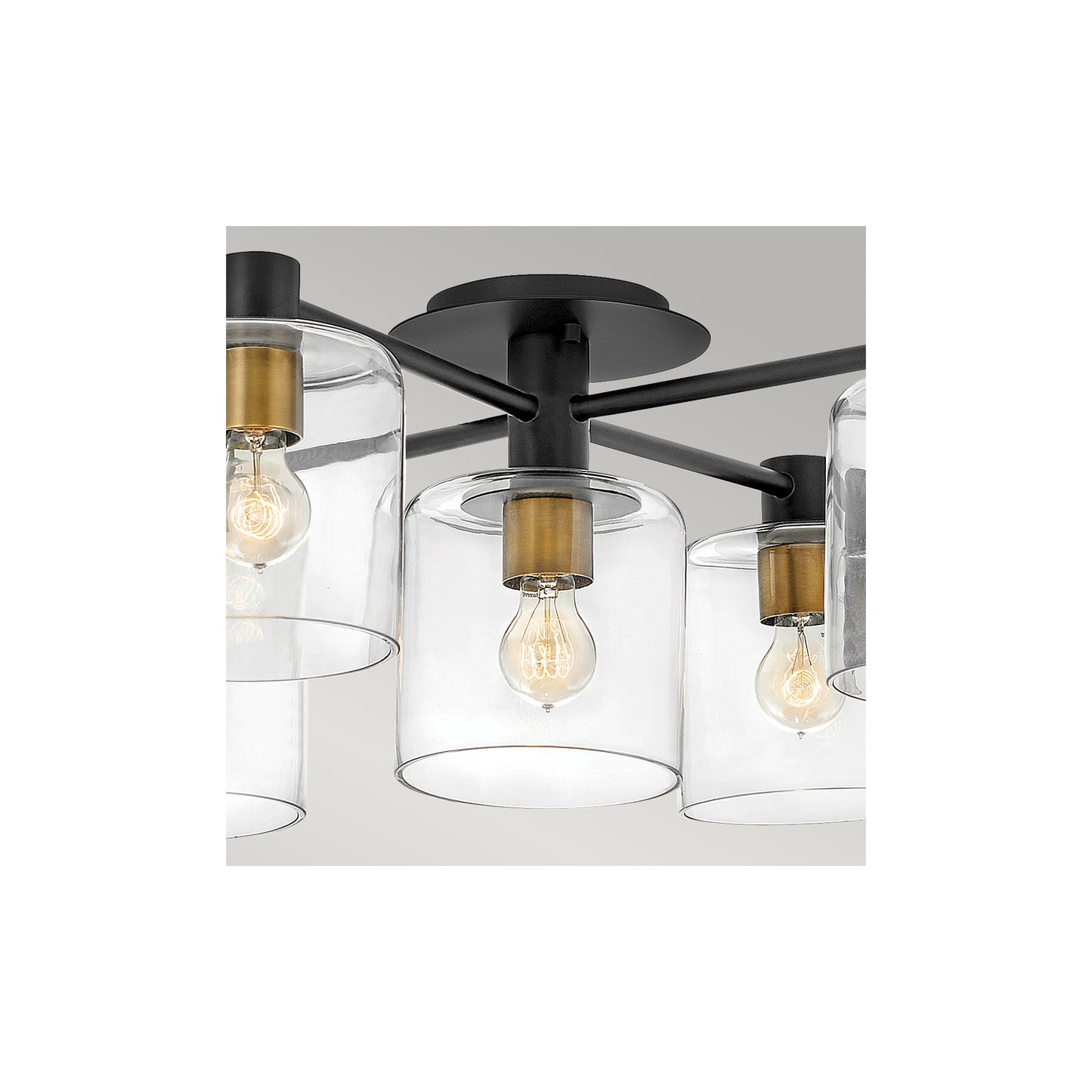 Axel 5-Light Semi-Flush Mount