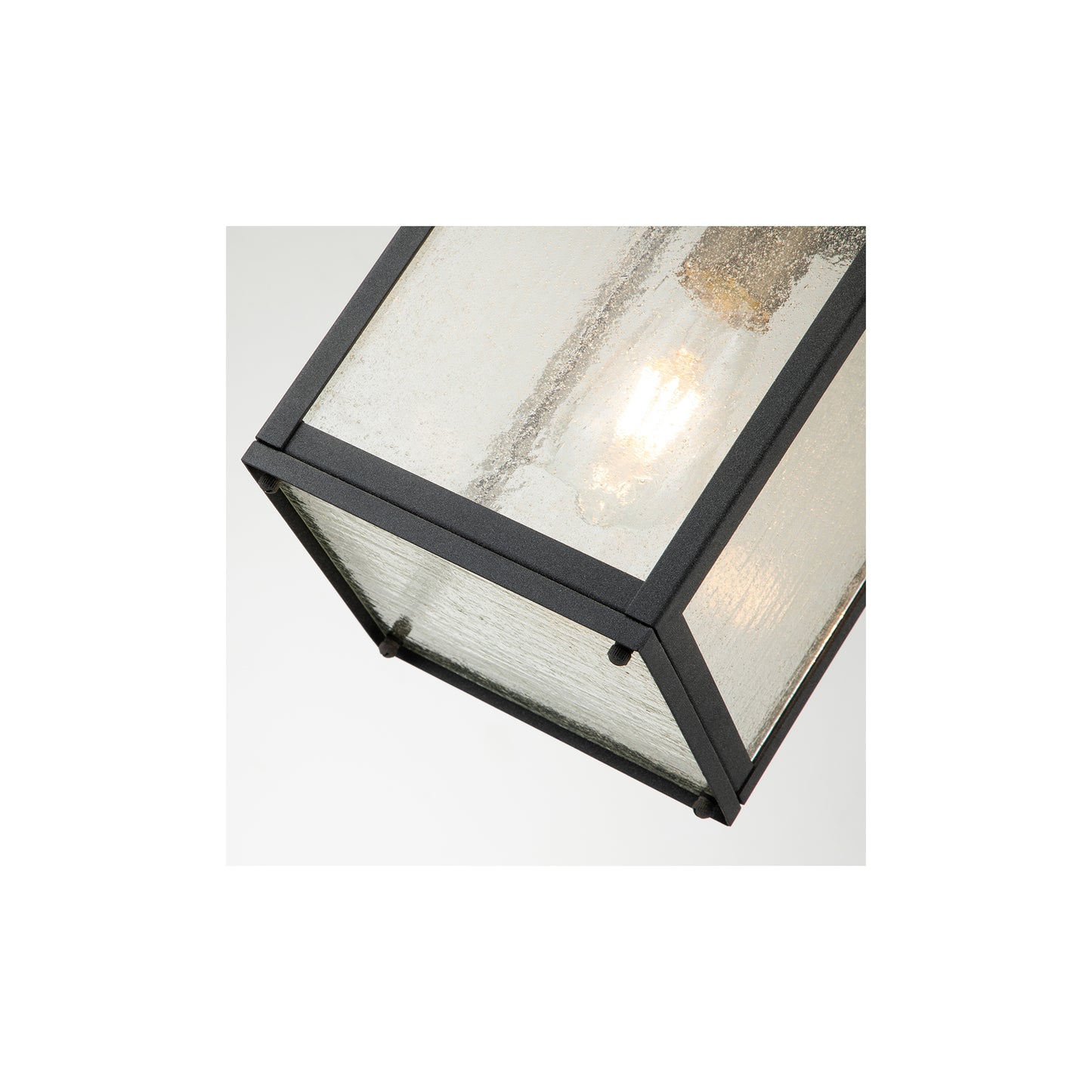 Lahden 1-Light Chain Lantern in Weathered Zinc