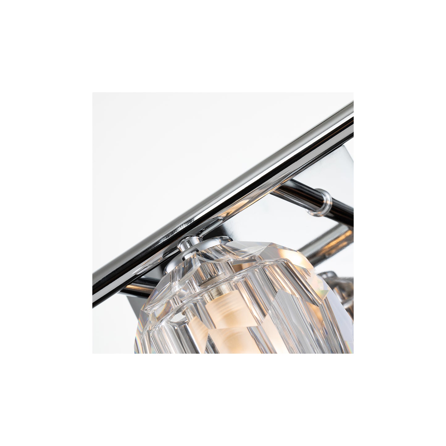 Regalia 3-Light Wall Light in Polished Chrome