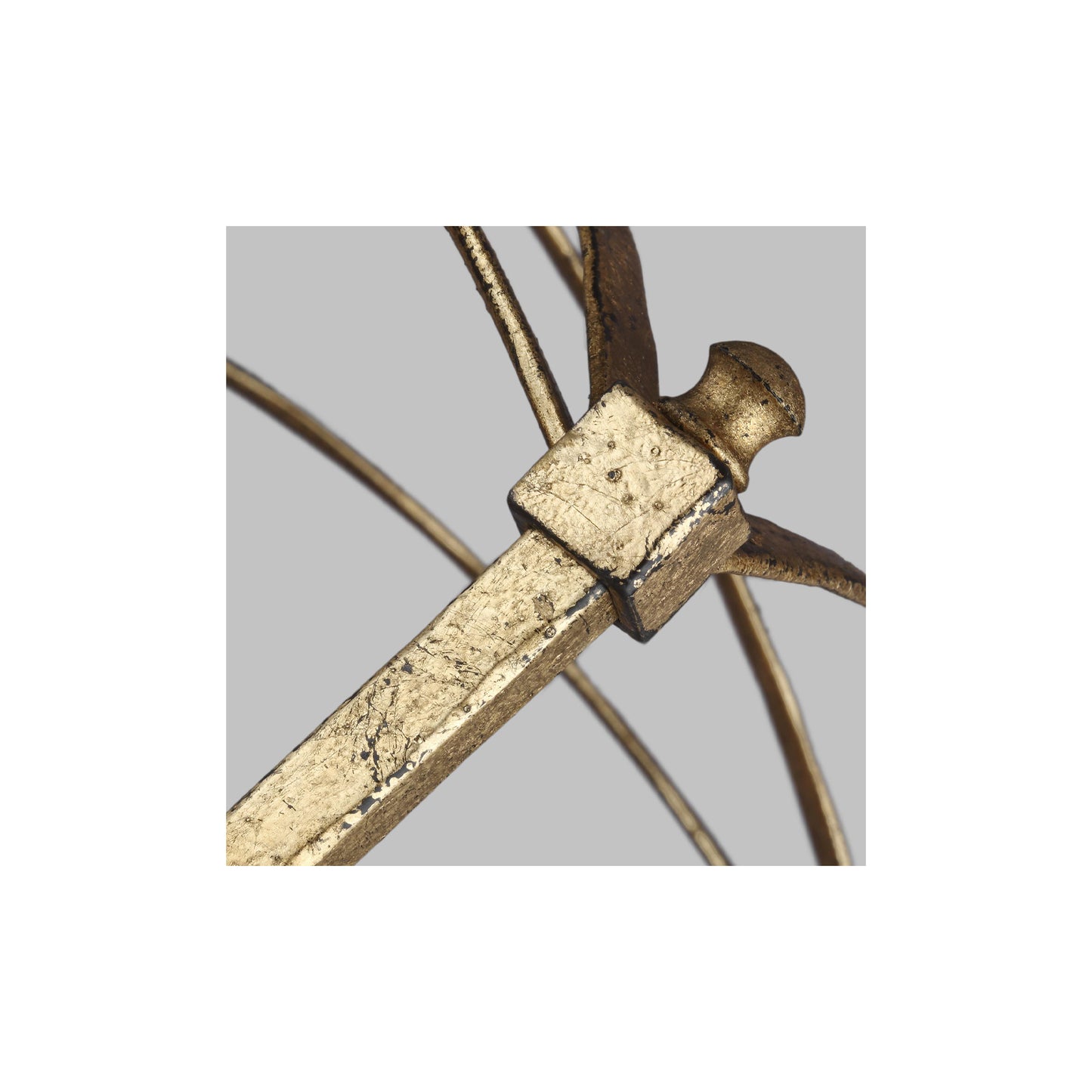 Thayer 4-Light Pendant in Antique Gild