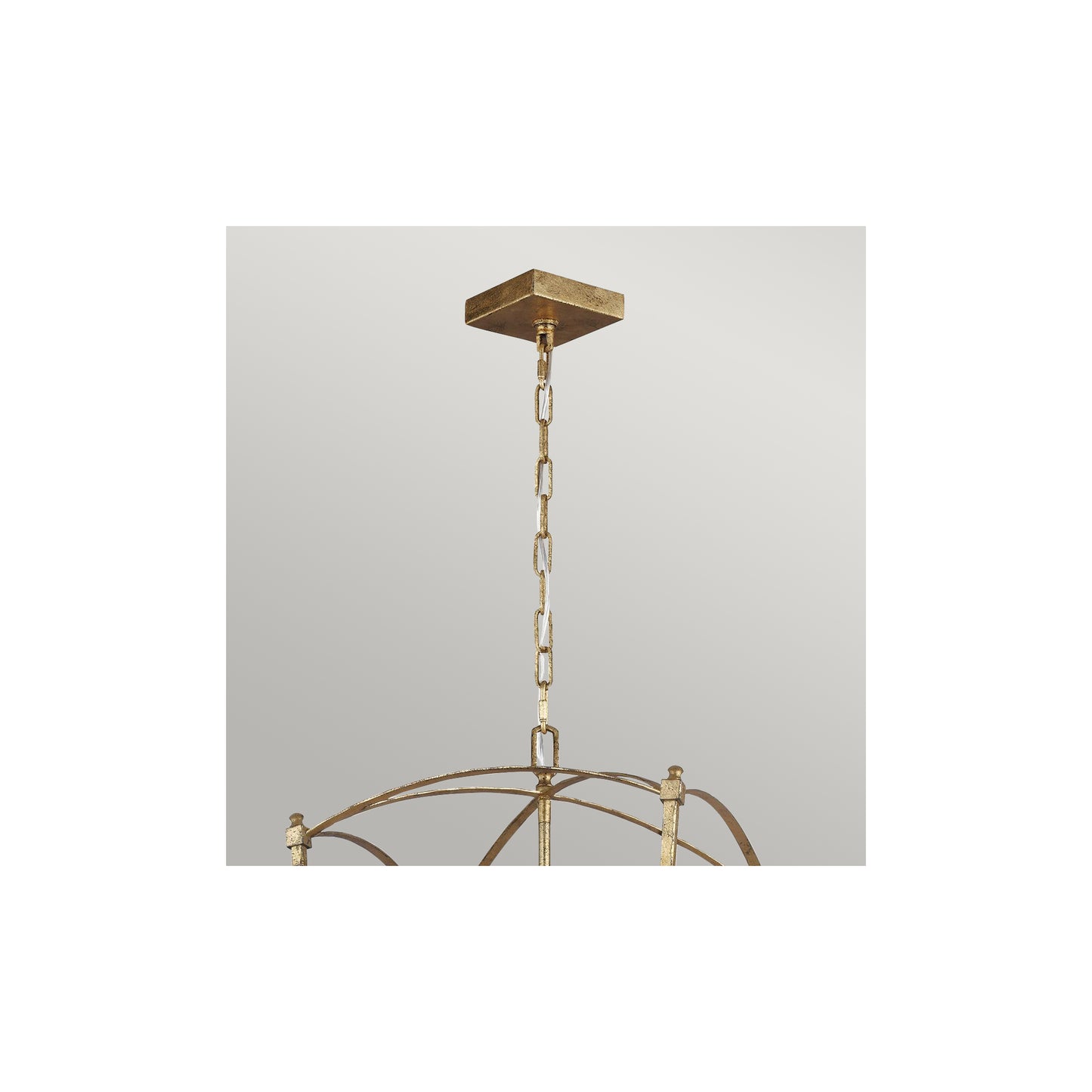 Thayer 4-Light Pendant in Antique Gild