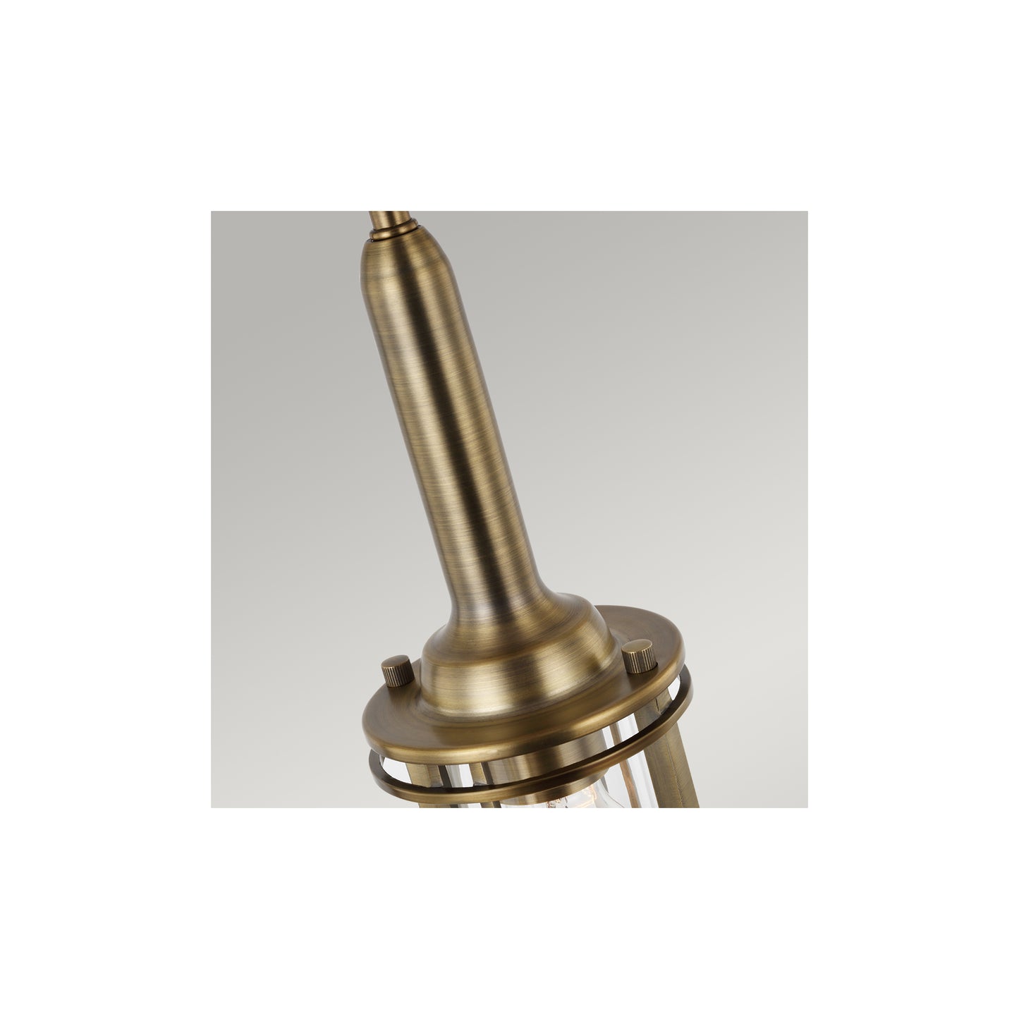 Urban Restoration 1-Light Pendant in Dark Antique Brass