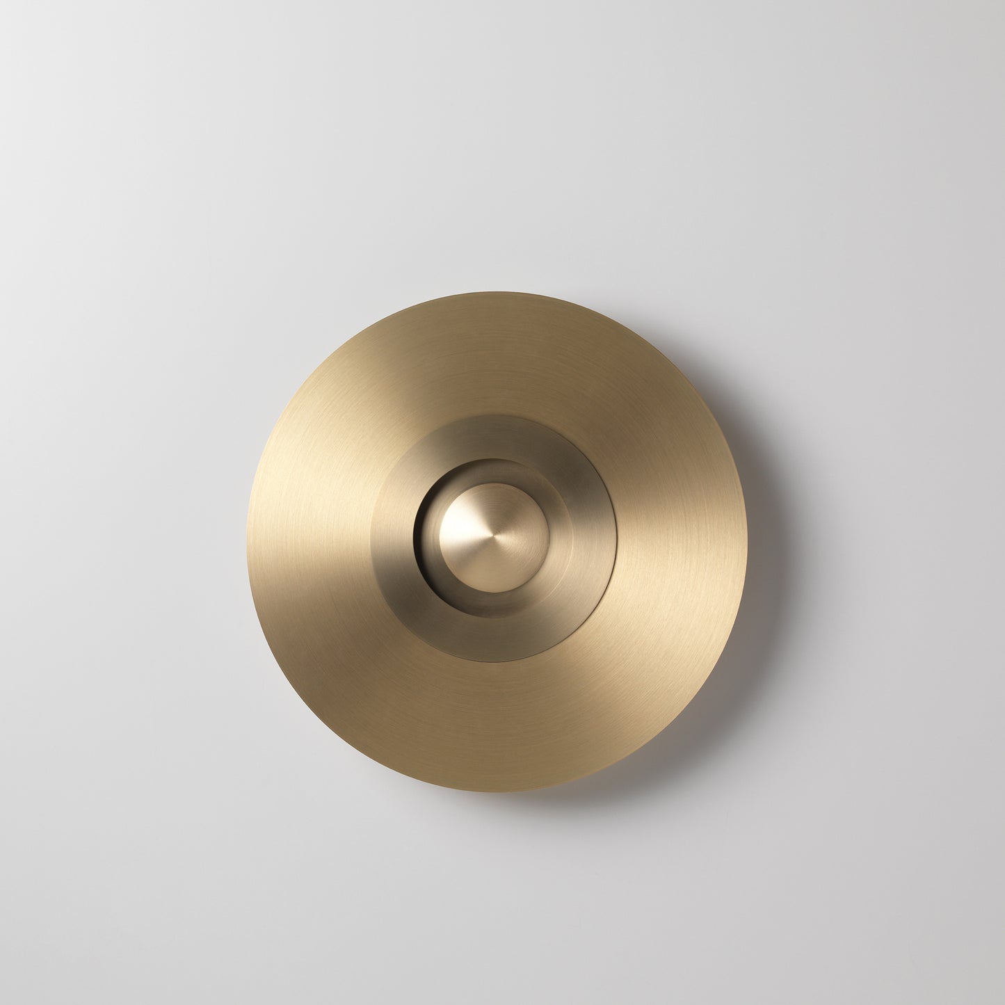 Earth Sober LED Wall Light with Disc Shaped Metal