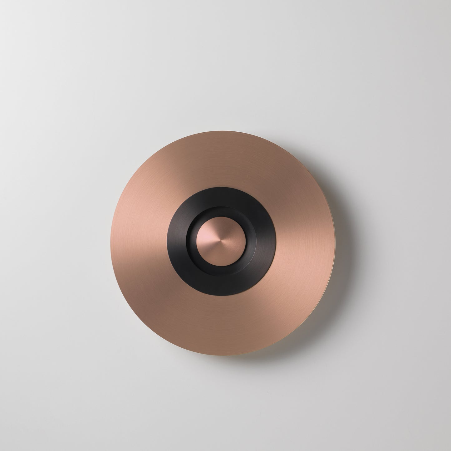 Earth Sober LED Wall Light with Disc Shaped Metal