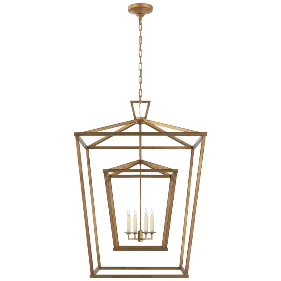 Darlana Extra Large Double Cage Lantern