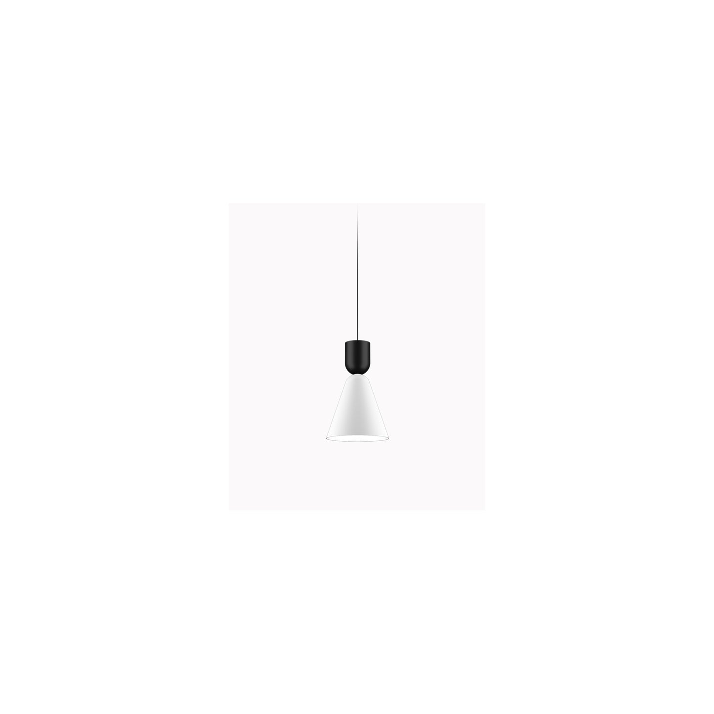 Zoe Z4 RD 780 lm 11 W 830 FO Suspension in white/black