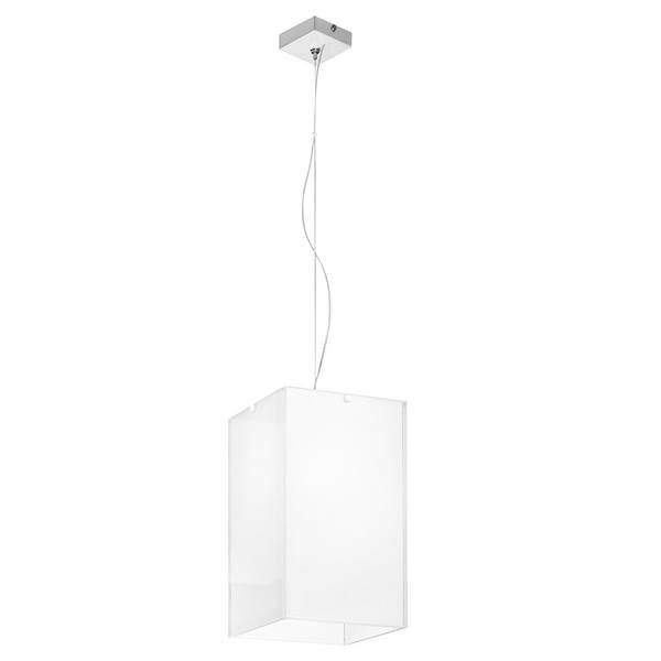 Linea Light Glued PQ1 White Pendant with Minimal & Chic Design