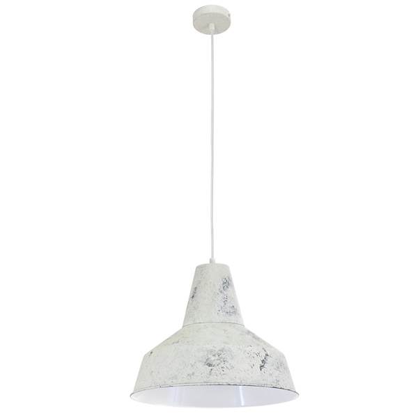 Eglo VINTAGE hanging-lamp 1-light E27 white-limed