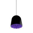 Flos Can Can LED Suspension Polycarbonate Pendant Light in Black / Fuscia
