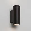 Astro Dartmouth Twin LED Wall Light in Black