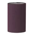 Dar Cylinder Drum Silk Shade 20 X 30Cm in Blackcurrant