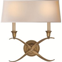 Cross Bouillotte Large Wall Light Natural Paper Shade
