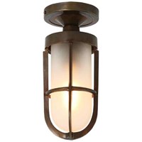 Oregon A Frosted Glass Ceiling Light IP65