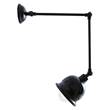 Mullan Lighting Dale Poster Wall Light with Swivel Arm in Black