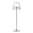 Flos KTribe F3 Dimmer Floor Lamp Include Shade in Aluminized Silver